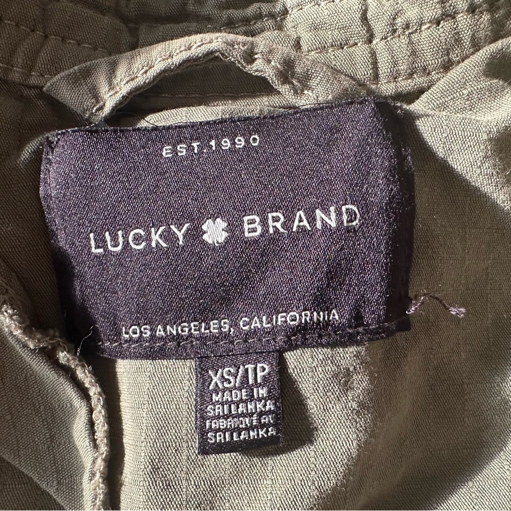 Lucky Brand Women's Long Sleeve Femme Surplus Jacket Size XS/TP - Picture 7 of 8